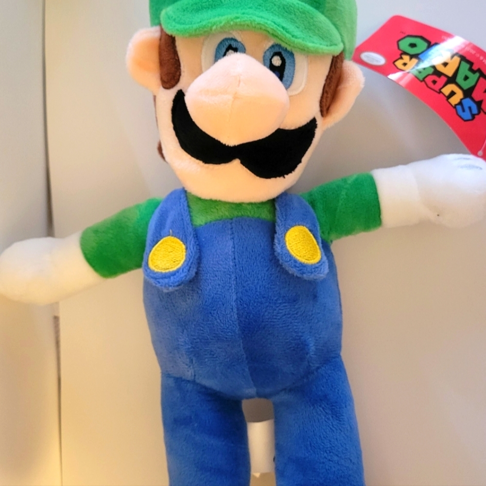 Luigi from super Mario brother plush